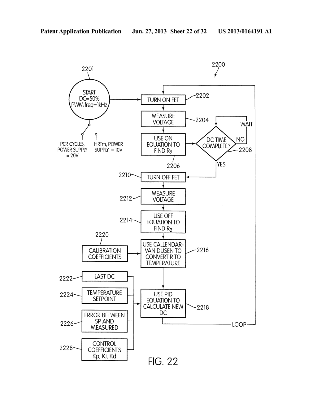 MICROFLUIDIC DEVICES WITH INTEGRATED RESISTIVE HEATER ELECTRODES INCLUDING     SYSTEMS AND METHODS FOR CONTROLLING AND MEASURING THE TEMPERATURES OF     SUCH HEATER ELECTRODES - diagram, schematic, and image 23