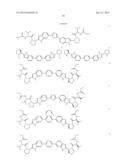 Antiviral Compounds Composed of Three Aligned Aryl Moieties to Treat     Diseases such as Hepatitis C diagram and image