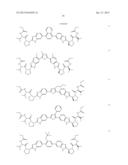 Antiviral Compounds Composed of Three Aligned Aryl Moieties to Treat     Diseases such as Hepatitis C diagram and image