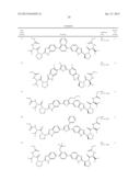 Antiviral Compounds Composed of Three Aligned Aryl Moieties to Treat     Diseases such as Hepatitis C diagram and image