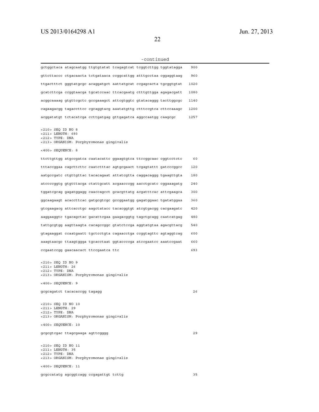 P. GINGIVALIS ANTIGENIC COMPOSITION - diagram, schematic, and image 29