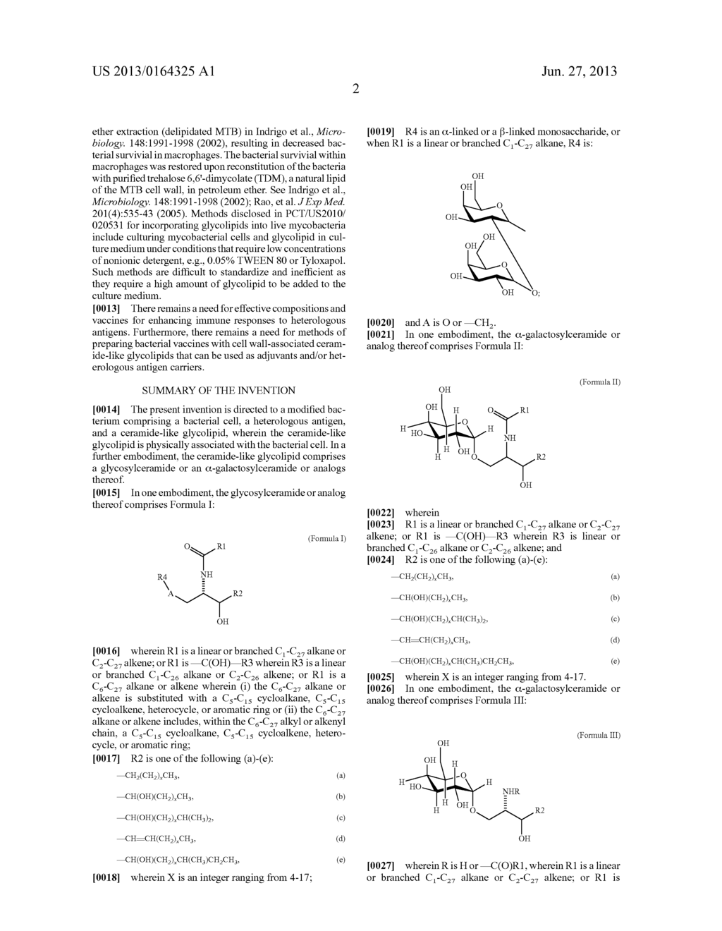 CERAMIDE-LIKE GLYCOLIPID-ASSOCIATED BACTERIAL VACCINES AND USES THEREOF - diagram, schematic, and image 08