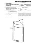 ANTIPERSPIRANT COMPOSITIONS AND PRODUCTS EFFECTIVE TO FACILITATE     PREVENTING, REMOVING OR MINIMIZING FABRIC STAINS AND METHODS FOR MAKING     THE SAME diagram and image