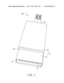 CONNECTOR WITH DECREASED ELECTROMAGNETIC RADIATION EMMISSION diagram and image