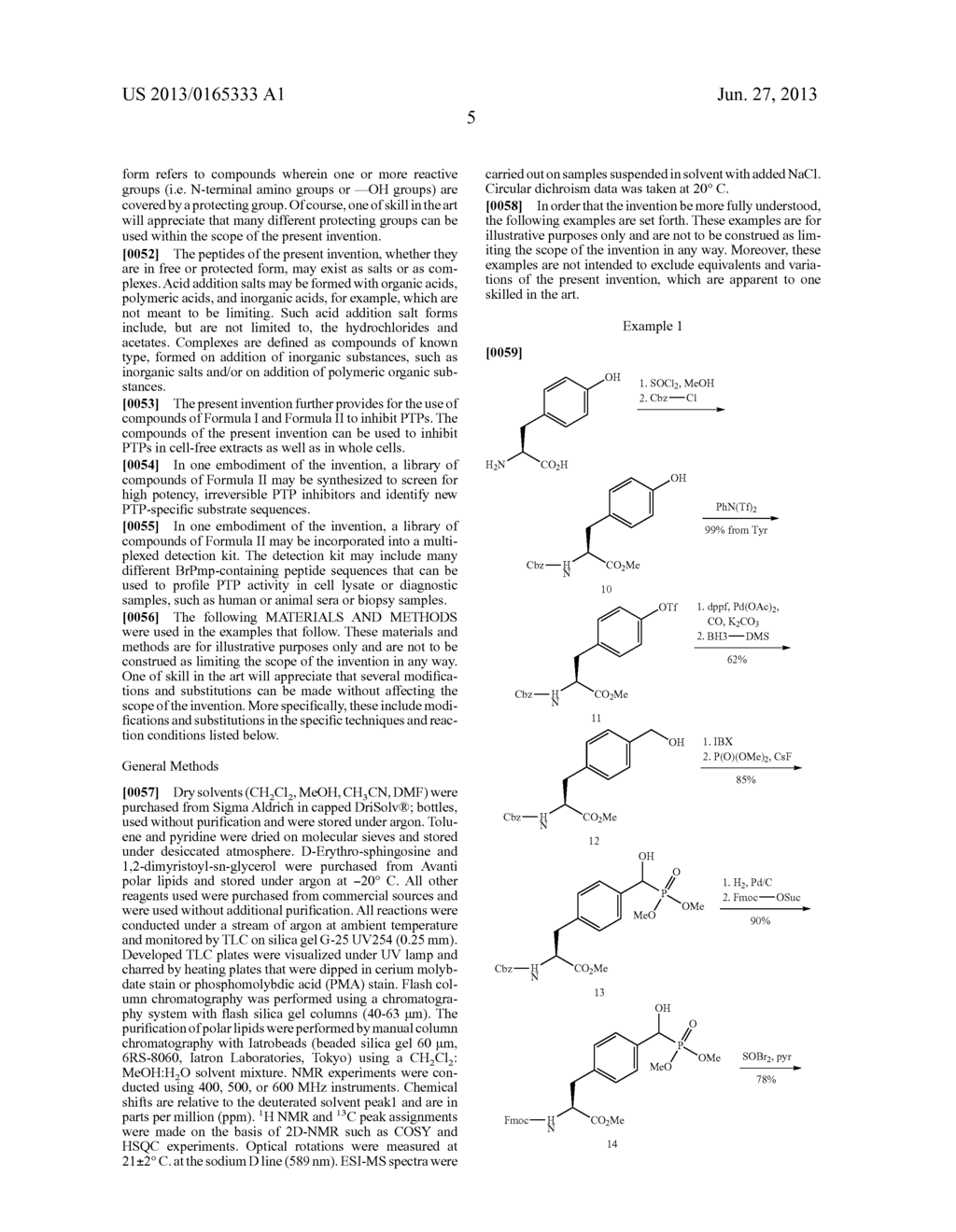 Methods and Systems for Preparing Irreversible Inhibitors of Protein     Tyrosine Phosphatases - diagram, schematic, and image 19