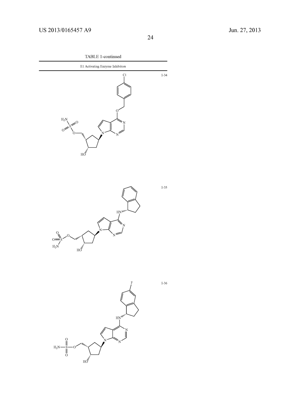 INHIBITORS OF E1 ACTIVATING ENZYMES - diagram, schematic, and image 25