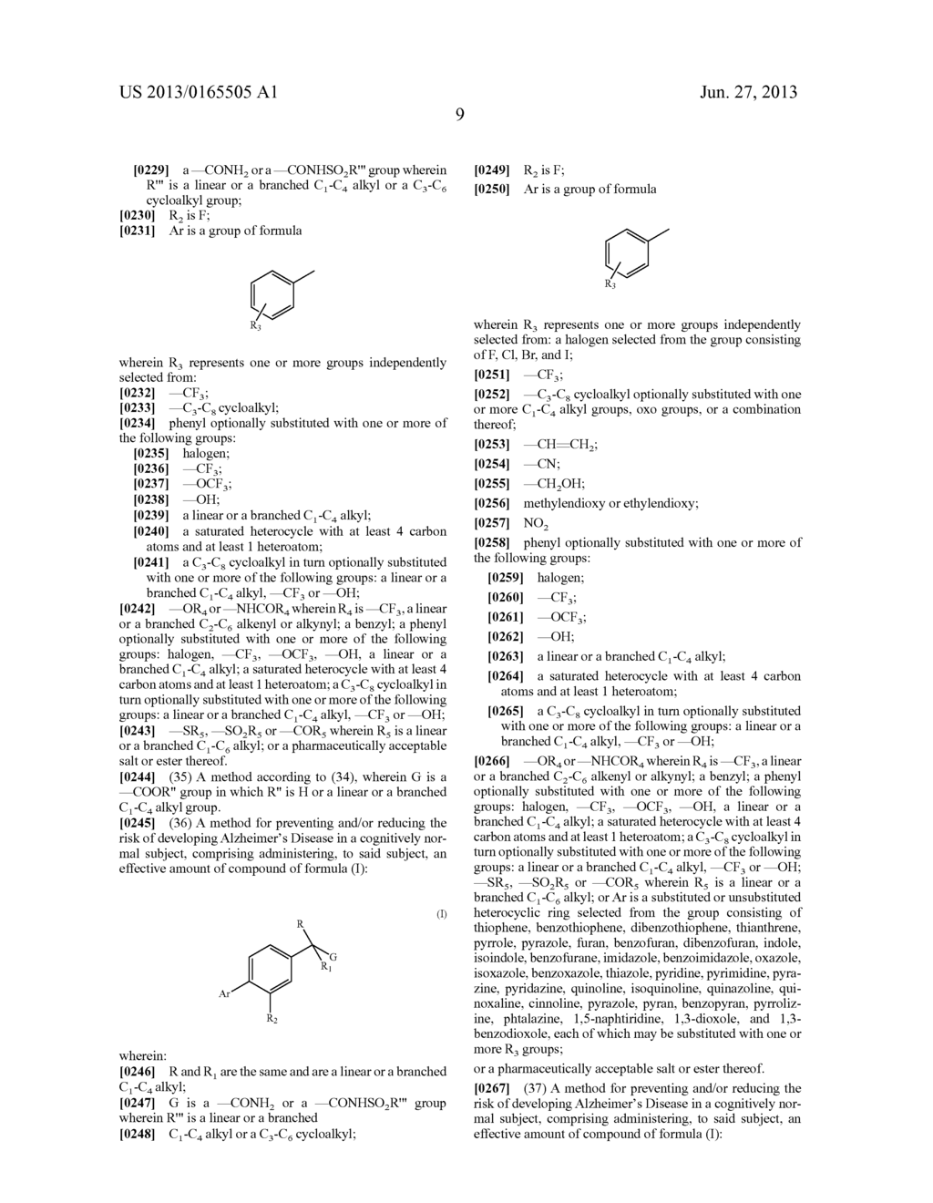 1-PHENYLALKANECARBOXYLIC ACID DERIVATIVES FOR THE TREATMENT OF COGNITIVE     IMPAIRMENT - diagram, schematic, and image 10