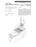 Massage Chair for a Foot Massager diagram and image