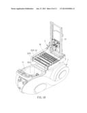 Massage Chair for a Foot Massager diagram and image