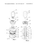 FIXATION CLAMP WITH THUMBWHEEL diagram and image