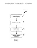 SYSTEM AND METHOD FOR SEARCHING FOR POINTS OF INTEREST ALONG A ROUTE diagram and image