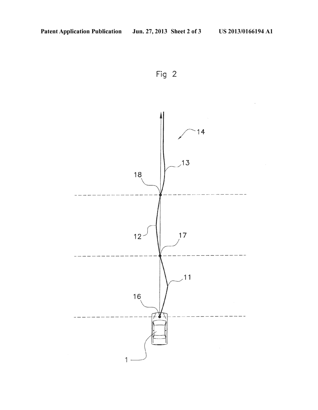 METHOD AND DEVICE FOR ASSISTING IN DRIVING AND ANTICIPATING A ROAD PROFILE - diagram, schematic, and image 03