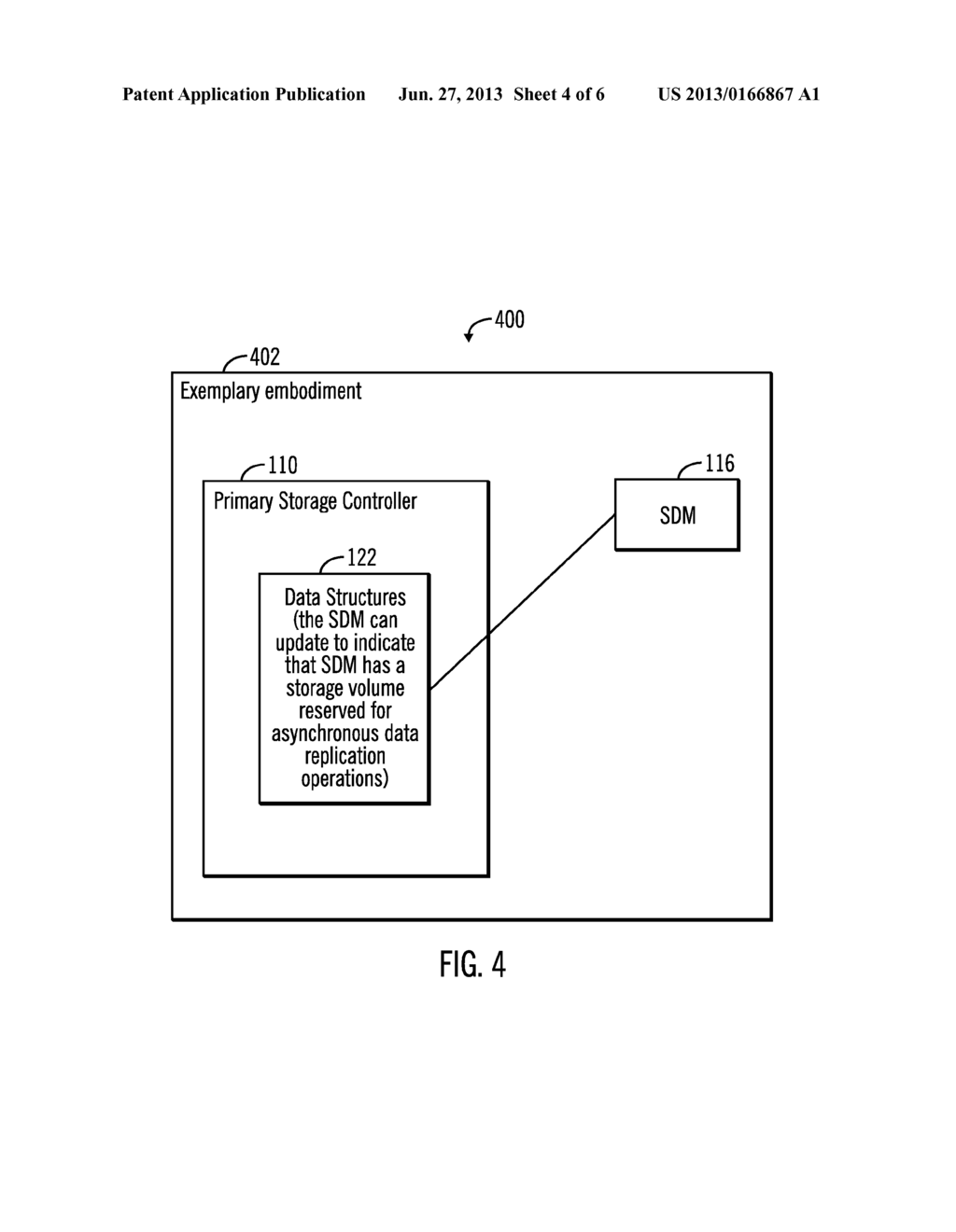 PREVENTION OF OVERLAY OF PRODUCTION DATA BY POINT IN TIME COPY OPERATIONS     IN A HOST BASED ASYNCHRONOUS MIRRORING ENVIRONMENT - diagram, schematic, and image 05