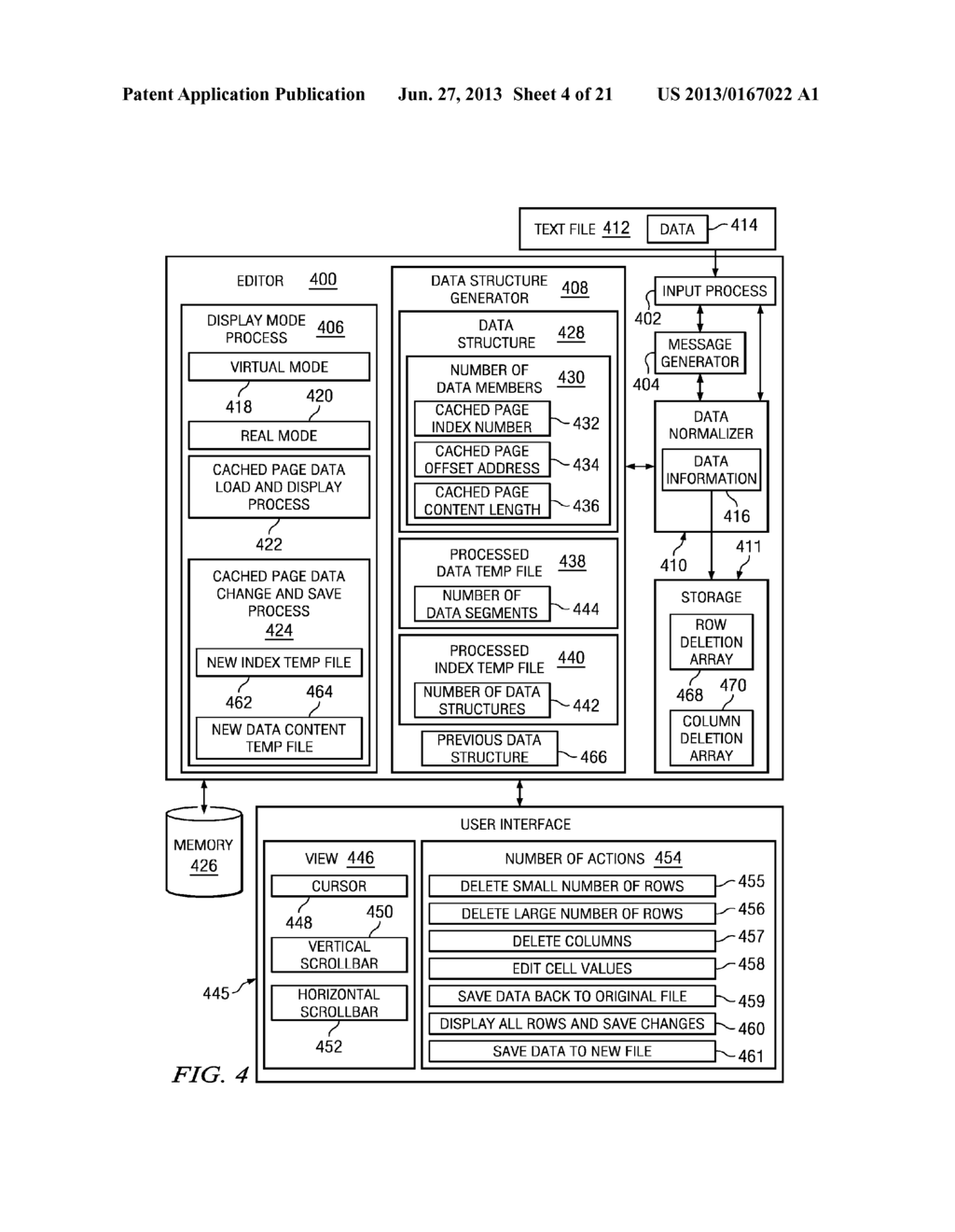 LARGE COLUMNAR TEXT FILE EDITOR - diagram, schematic, and image 05