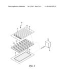 AIR CUSHION BED WITH SENSING MAT CAPABLE OF DETECTING THE LYING OF A     PATIENT THEREON diagram and image