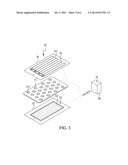 AIR CUSHION BED WITH SENSING MAT CAPABLE OF DETECTING THE LYING OF A     PATIENT THEREON diagram and image