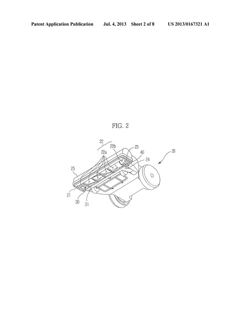 UPRIGHT TYPE CLEANER - diagram, schematic, and image 03