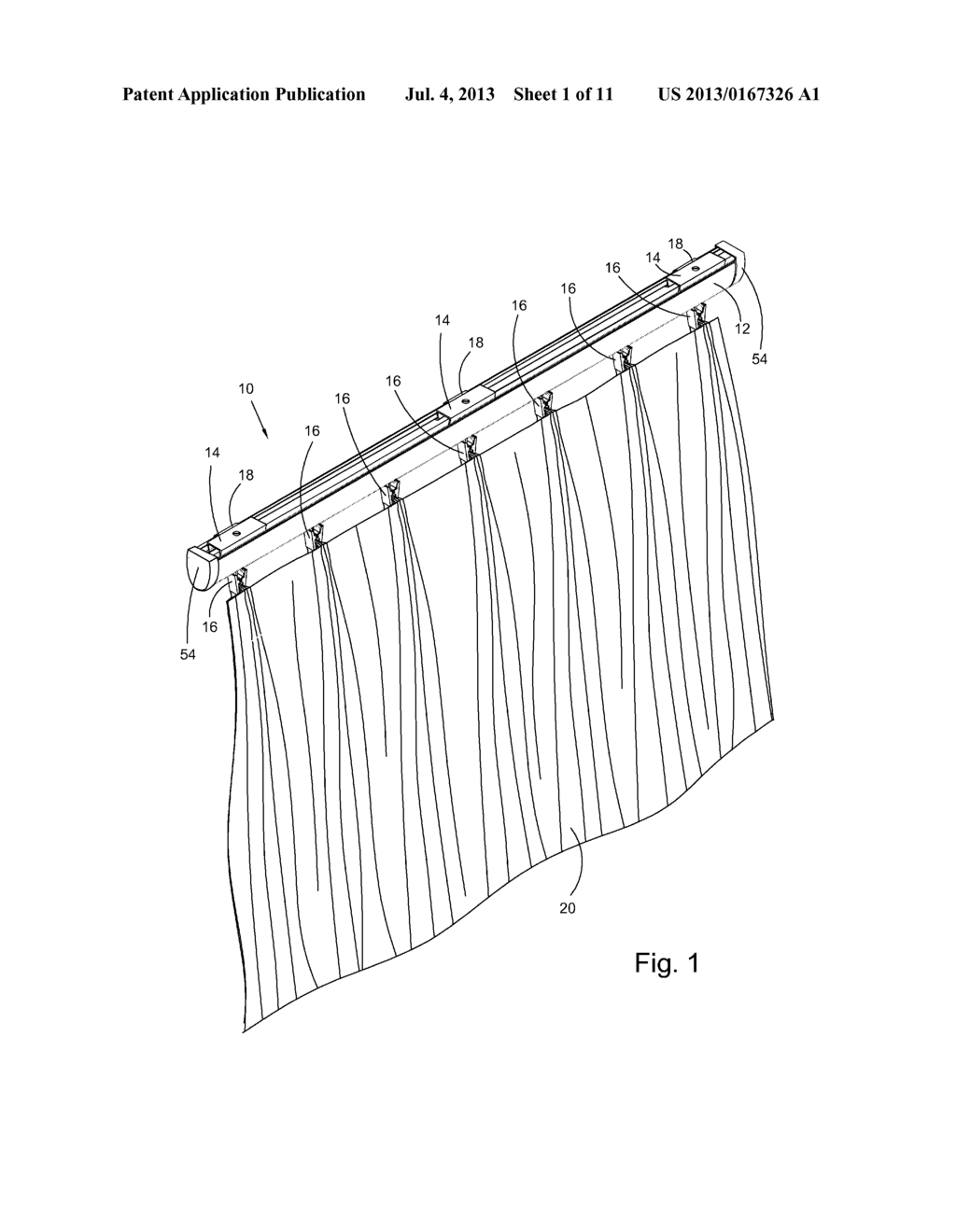 DRAPERY TRACK SYSTEM - diagram, schematic, and image 02