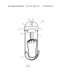 FOOT-LENGTH CALIPER FOR MEASUREMENT OF FOOT LENGTH AND SCREENING OF BIRTH     WEIGHT GROUPS diagram and image