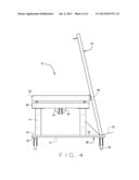 ADJUSTABLE LIFT TABLE diagram and image