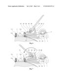 METHOD AND APPARATUS FOR SECURING THE ENDS OF FLEXIBLE BAND WITH A BUCKLE diagram and image