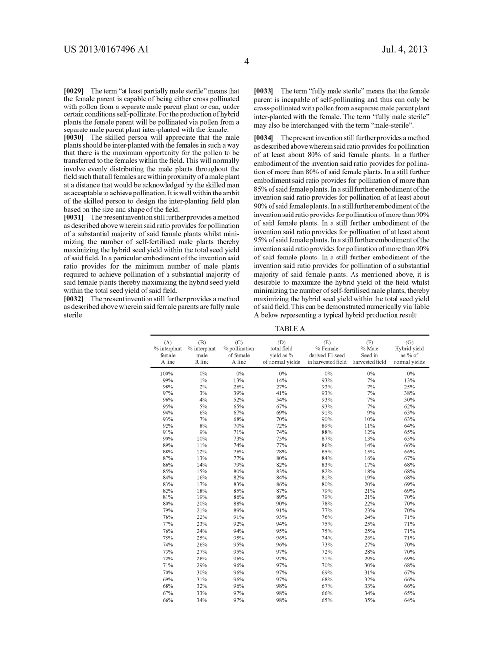 METHOD FOR OBTAINING SUBSTANTIALLY PURE HYBRID CEREAL SEED AND MACHINE FOR     USE THEREOF - diagram, schematic, and image 05