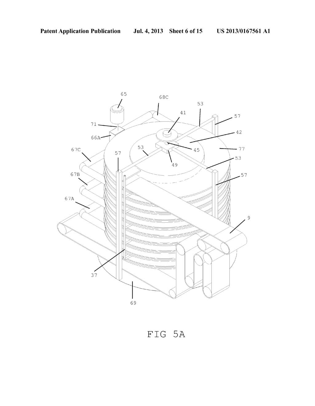 METHOD OF CHILLING OR FREEZING PRODUCTS IN A CRYOGENIC SPIRAL FREEZER - diagram, schematic, and image 07