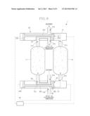 DEHUMIDIFIER FOR A COMPRESSOR, 1-STAGE COMPRESSING-ABSORBING TYPE HEAT     PUMP SYSTEM AND 2-STAGE COMPRESSING-ABSORBING TYPE HEAT PUMP SYSTEM diagram and image