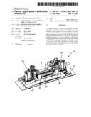 MACHINE FOR DEEP-ROLLING AXLES diagram and image