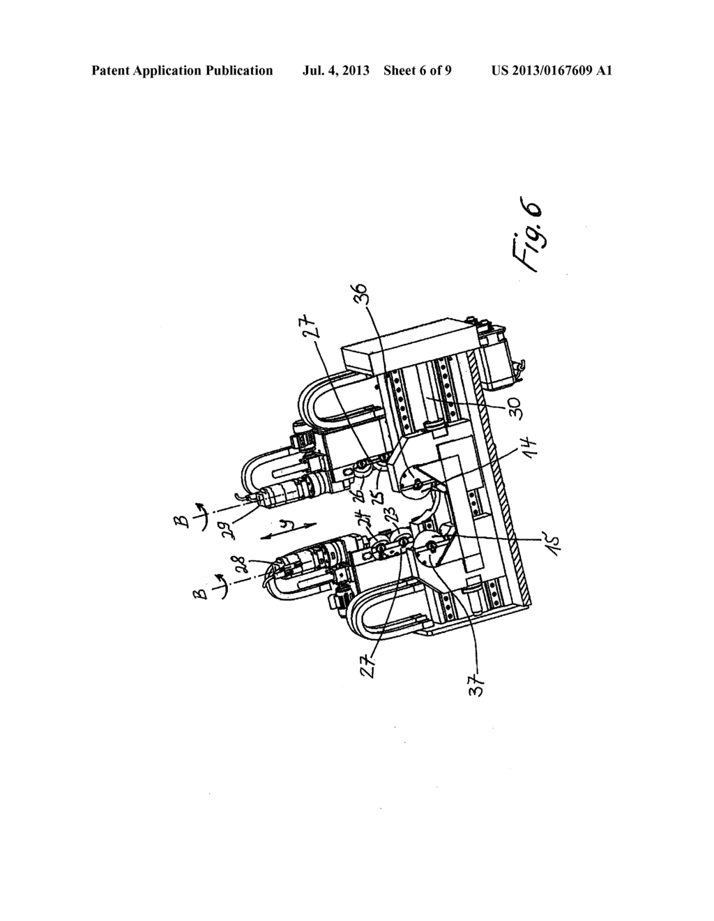 MACHINE FOR DEEP-ROLLING AXLES - diagram, schematic, and image 07