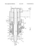 DEVICE FOR SELECTIVELY CONNECTING A GEARMOTOR TO AN AIRCRAFT WHEEL TO     ENABLE THE WHEEL TO BE DRIVEN SELECTIVELY BY THE GEARMOTOR diagram and image