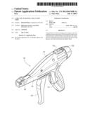 CABLE TIE TENSIONING AND CUT-OFF TOOL diagram and image