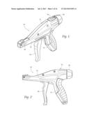 CABLE TIE TENSIONING AND CUT-OFF TOOL diagram and image