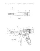 CABLE TIE TENSIONING AND CUT-OFF TOOL diagram and image