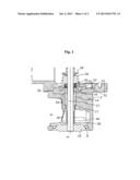 EXHAUST GAS RECIRCULATING VALVE FOR AN INTERNAL COMBUSTION ENGINE diagram and image