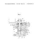 EXHAUST GAS RECIRCULATING VALVE FOR AN INTERNAL COMBUSTION ENGINE diagram and image