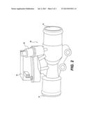 EGR FLOW SENSOR FOR AN ENGINE diagram and image