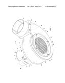 BLOWER FOR DOWNDRAFT COOKING APPLICATIONS AND ASSOCIATED METHOD OF USE diagram and image