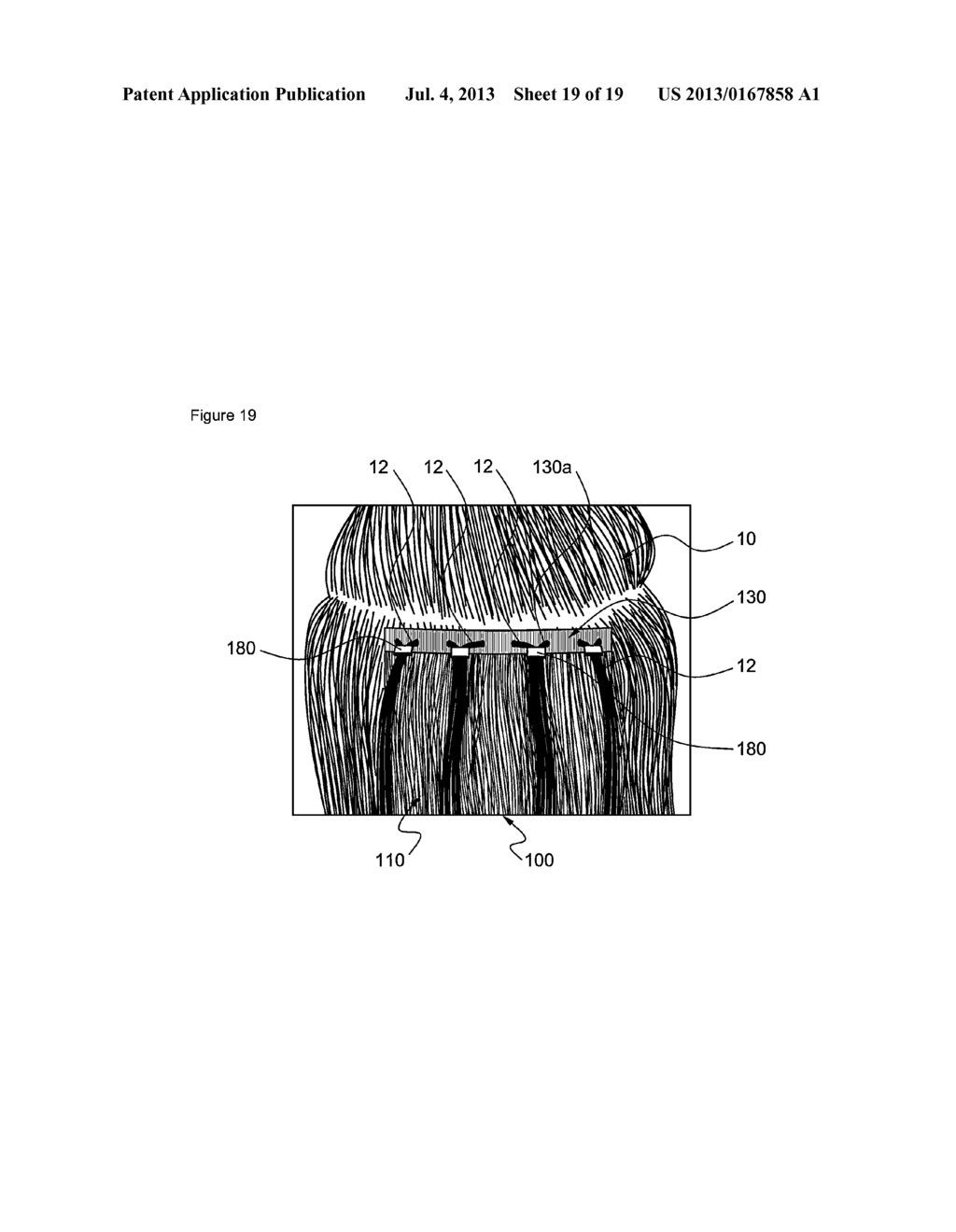 HAIR EXTENSION AND PROCESS FOR THE SAME - diagram, schematic, and image 20