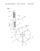 ANNULAR SEMICONDUCTOR ELEMENT AND ANNULAR INSULATION MATERIAL FOR A     THERMOELECTRIC MODULE, THERMOELECTRIC MODULE AND METHOD FOR MANUFACTURING     THE MODULE diagram and image