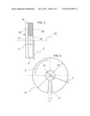 ANNULAR SEMICONDUCTOR ELEMENT AND ANNULAR INSULATION MATERIAL FOR A     THERMOELECTRIC MODULE, THERMOELECTRIC MODULE AND METHOD FOR MANUFACTURING     THE MODULE diagram and image