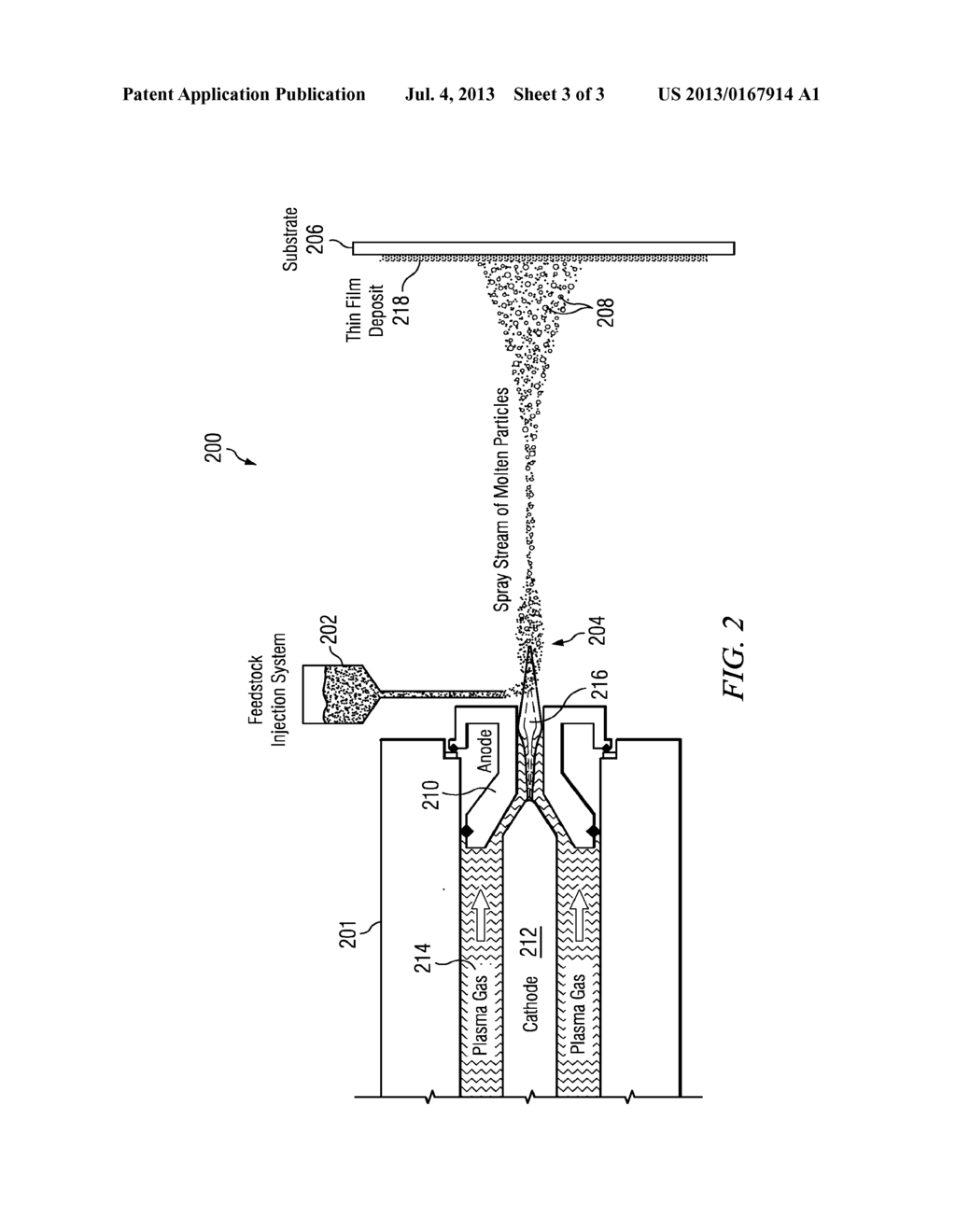 DEPOSITION OF PHOTOVOLTAIC THIN FILMS BY PLASMA SPRAY DEPOSITION - diagram, schematic, and image 04