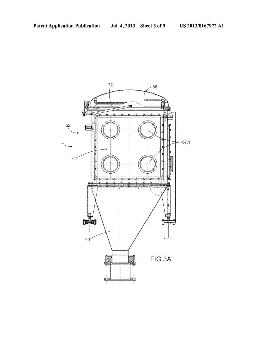 Device For Handling Drums, Equipment For Transferring Powder Material, And     Transfer Method - diagram, schematic, and image 04