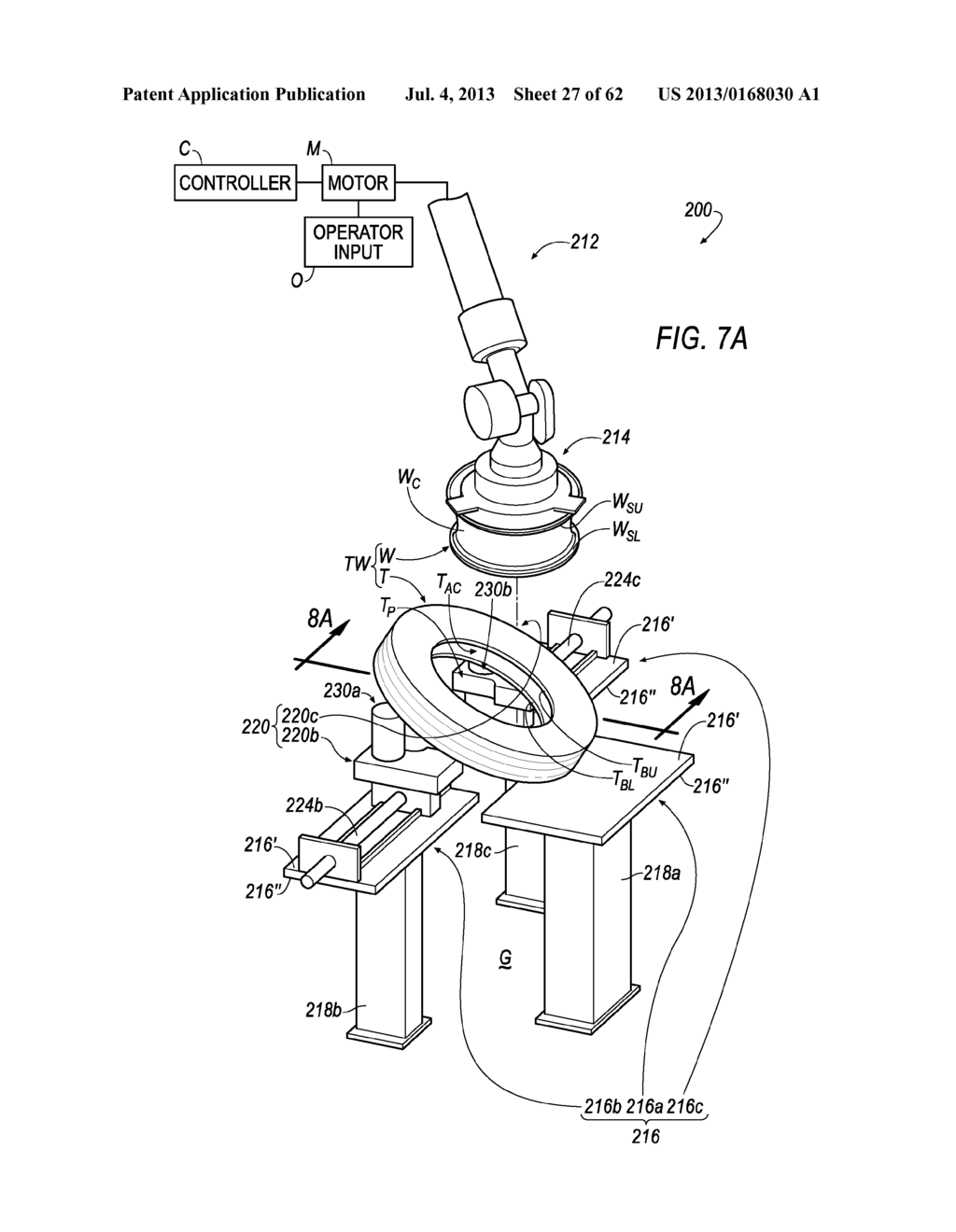 System and Method for Processing a Tire-Wheel Assembly - diagram, schematic, and image 28