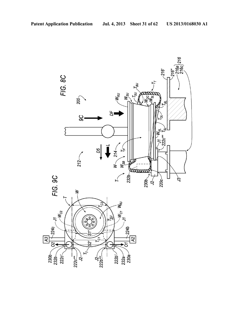 System and Method for Processing a Tire-Wheel Assembly - diagram, schematic, and image 32