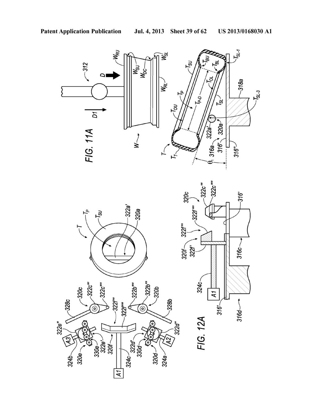 System and Method for Processing a Tire-Wheel Assembly - diagram, schematic, and image 40