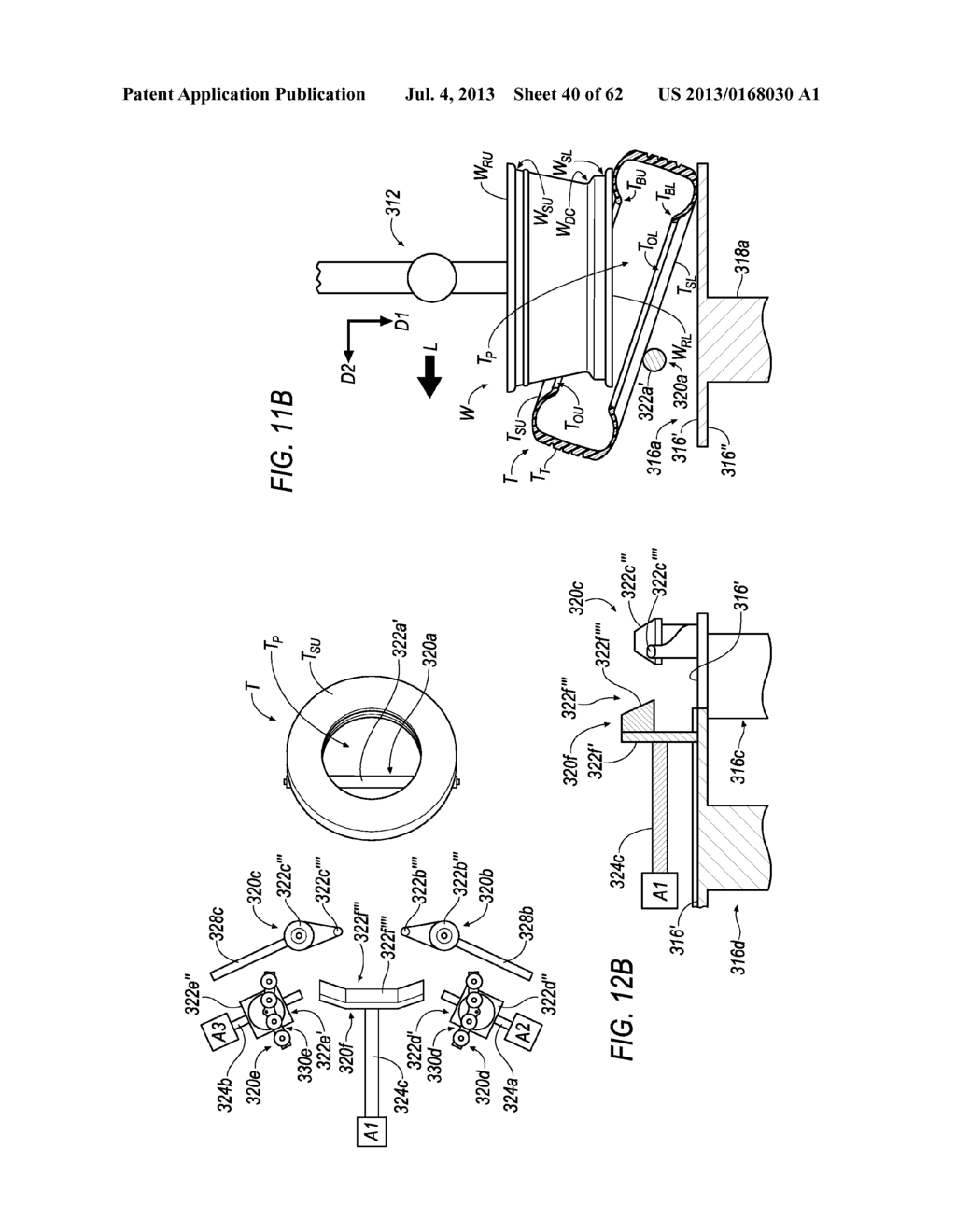 System and Method for Processing a Tire-Wheel Assembly - diagram, schematic, and image 41
