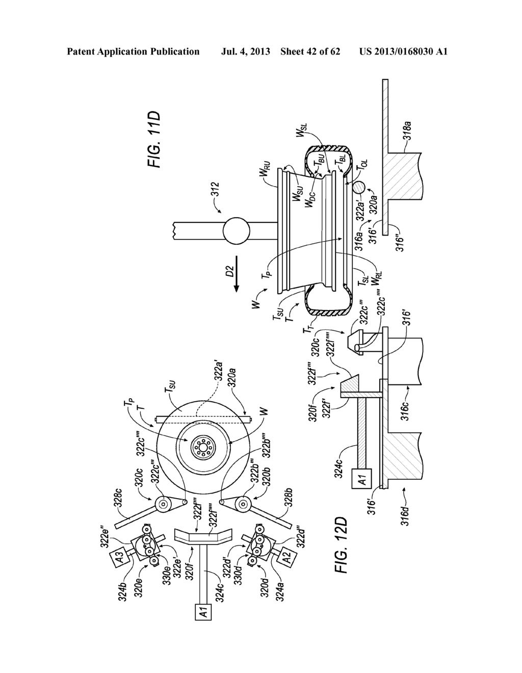 System and Method for Processing a Tire-Wheel Assembly - diagram, schematic, and image 43