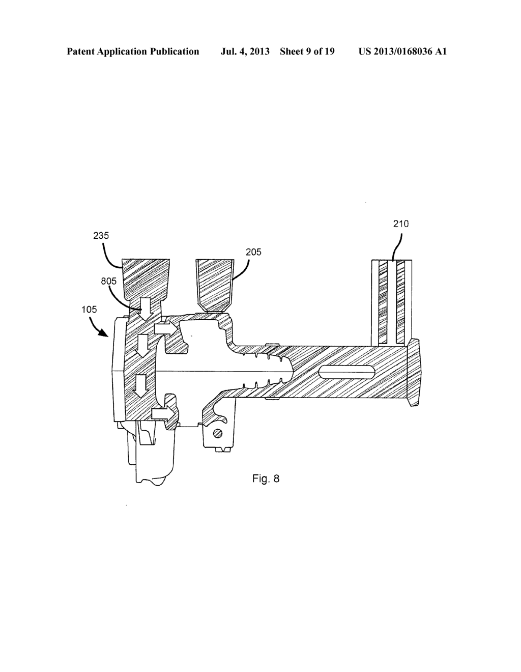 METHOD AND SYSTEM FOR MANUFACTURING RAILCAR COUPLERS - diagram, schematic, and image 10