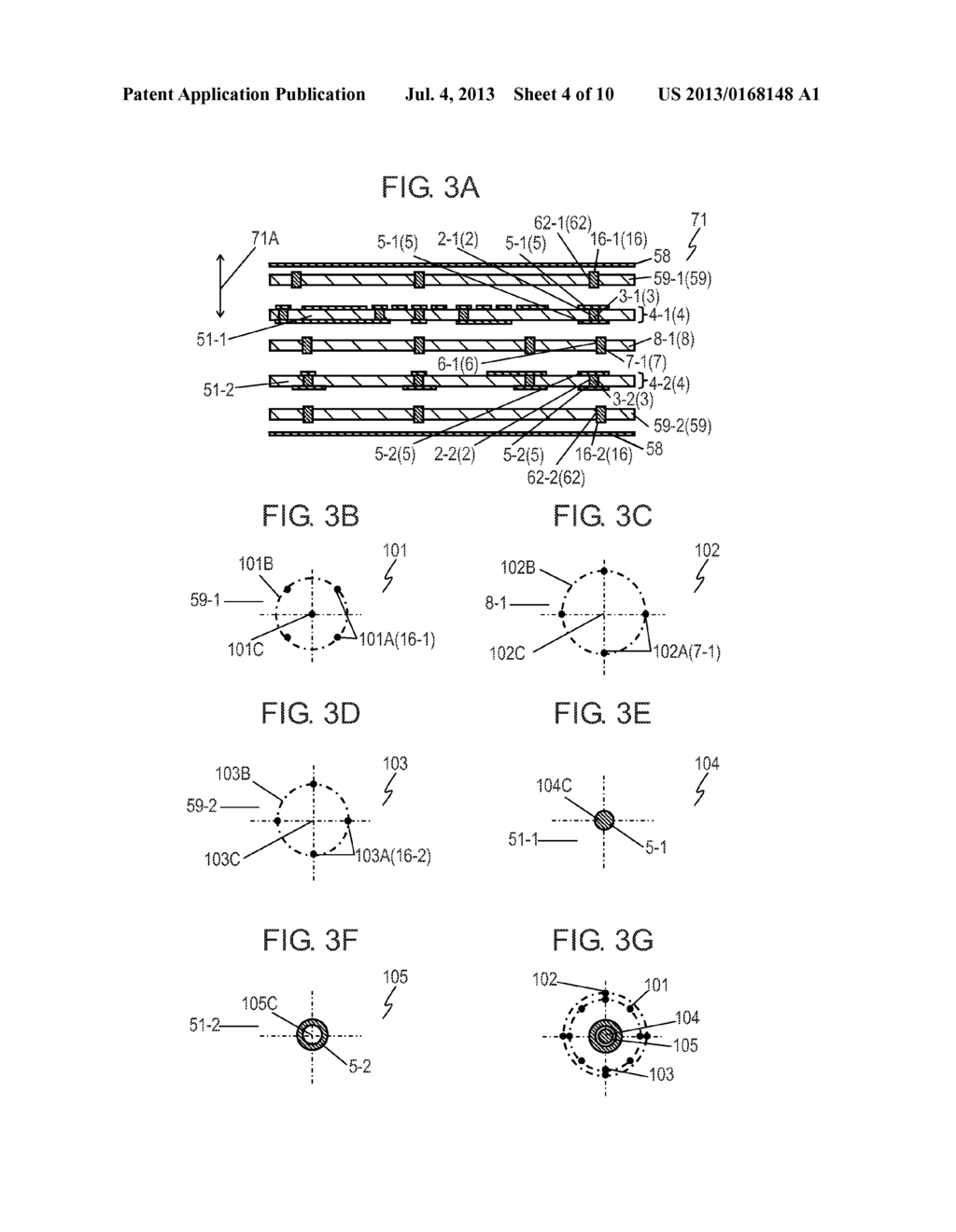 MULTILAYER PRINTED WIRING BOARD AND METHOD OF MANUFACTURING SAME - diagram, schematic, and image 05